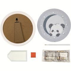 DIY Diamond Painting Cartoon Animal Panda Desktop Wall Ornament
