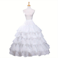Ankle Length Wedding Petticoat Plus Size Underskirt