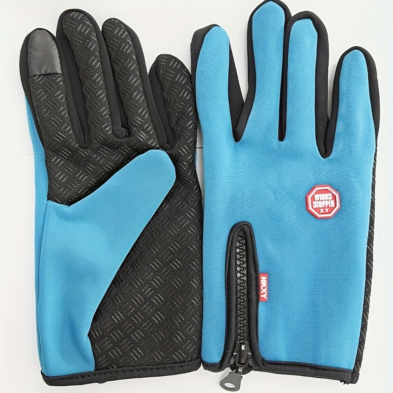 Warm Waterproof Touch Screen Gloves for Winter Sports