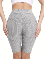 Women's High Waisted Biker Shorts for Yoga and Fitness