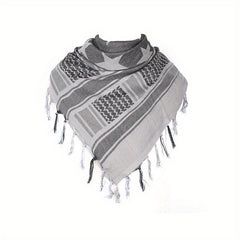 Outdoor Camouflage Headscarf Thick Scarf Shawl Arab Square Scarf
