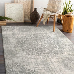 Boho Printed Flannel Living Room Rug