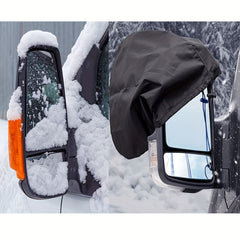 2pcs Side View Mirror Cover Auto Rearview Protection Cover Universal Size