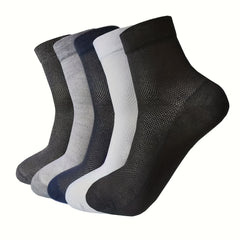 Men's Mesh Breathable Socks Quarter Socks