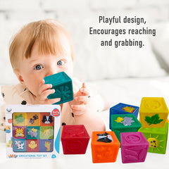 Soft Blocks Stacking Toys for Babies