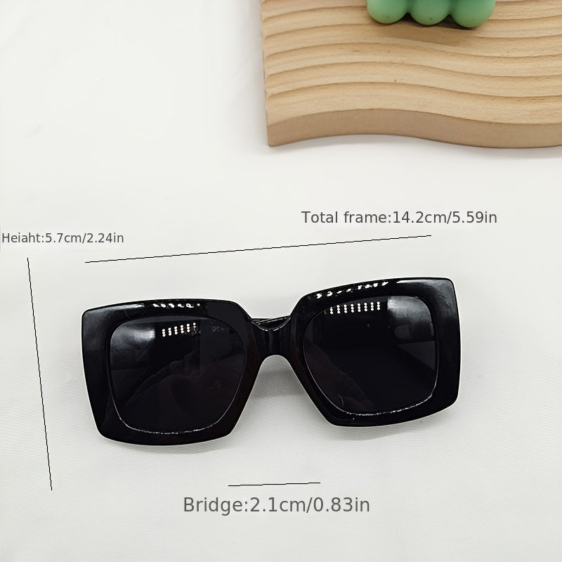 Vintage Oversized Sunglasses Y2K Hiking Sunshade Eyeglasses