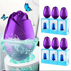 Toilet Cleaner Flower Shape Fragrant Toilet Bowl Cleaner