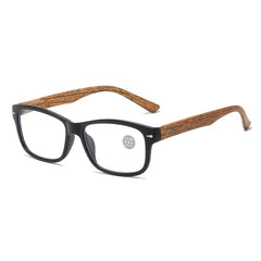 Retro Plastic Square Anti Glare Light Glasses Frame