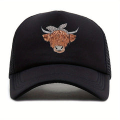 Sun Protection Baseball Cap Cartoon Printed Outdoor Hat