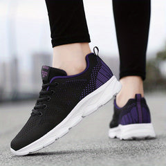 Women's Mesh Tennis Sports Shoes Lightweight Breathable Non slip
