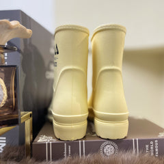 Women's Waterproof Mid Rain Boots Comfortable Non-slip Outdoor Boot