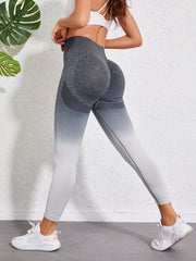 Seamless High Waist Yoga Leggings - Butt Lifting Sports Pants