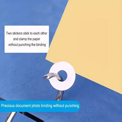 250pcs Self Adhesive Reinforced Labels for Hole Repairing Punching