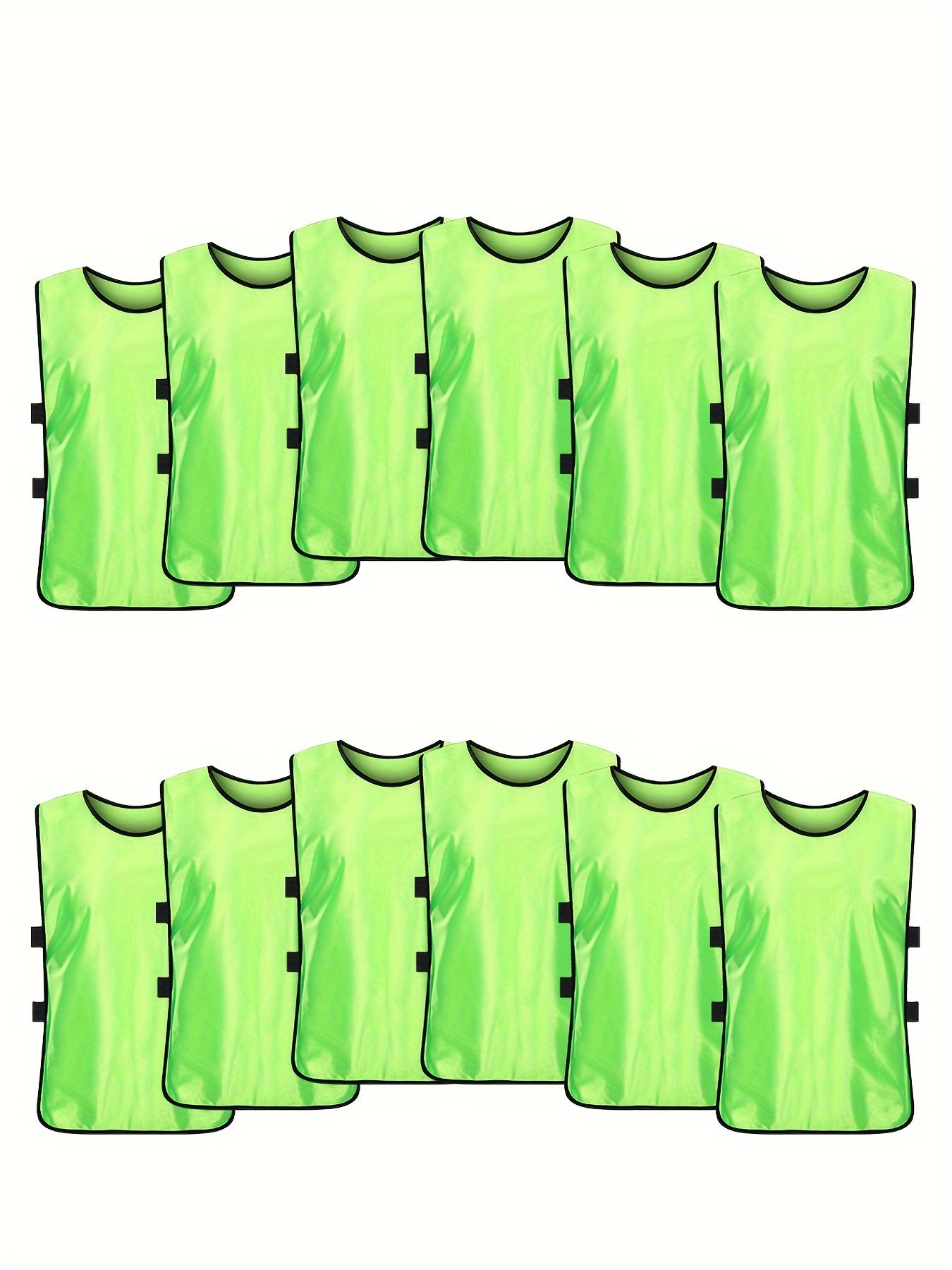 12pcs Athletic Scrimmage Training Vest Soccer Basketball Practice