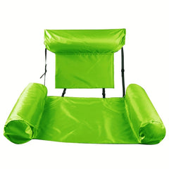 Inflatable Floating Lounger Chair for Pool and Beach