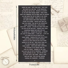 32 Sheets Quote Phrase Word Stickers Vintage Scrapbooking Junk Journal Planners