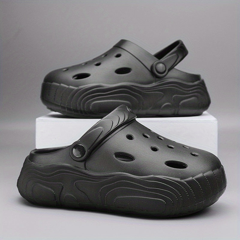 Women's Hollow Out Platform Clogs Slide Sandals