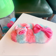 Soft Plush Hairpin Hair Clip