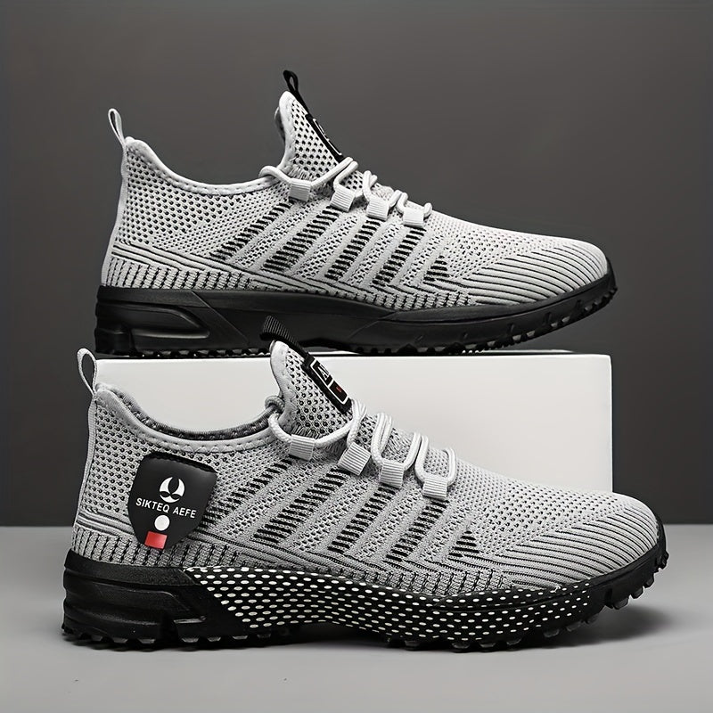 Men's Lightweight Running Shoes Breathable Jogging Sneakers