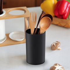 Stylish Plastic Utensil Crocks Storage Bucket for Kitchenware