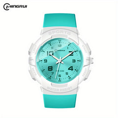 Colorful Quartz Watch Waterproof Children's Electronic Watch