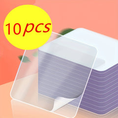 30pcs Nano Double-sided Stickers Square 5.5 Tape Transparent Industrial Tape