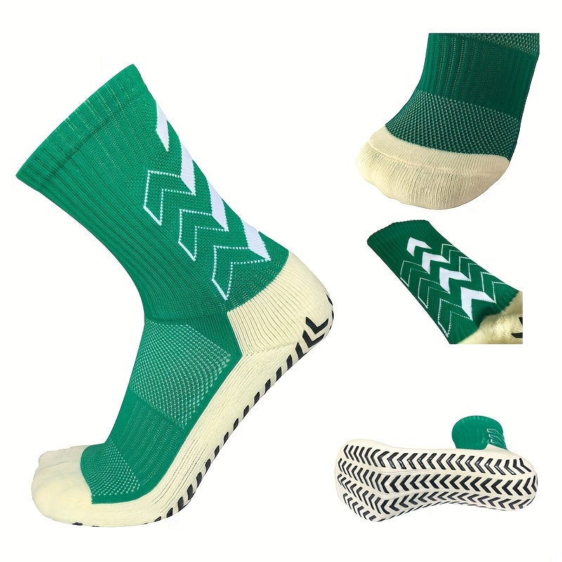 Thickened Non-slip Silicone Bottom Football Socks
