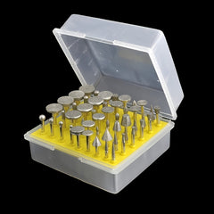 Diamond Burr Set Kit for Carving Polishing & More