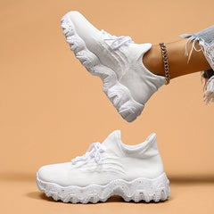 Women's Mesh Breathable Chunky Sneakers Lightweight Sport Shoes