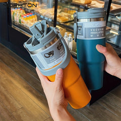30oz Stainless Steel Insulated Cup With Straw