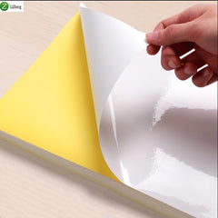 50 A4 Self Adhesive Sticker Labels for Inkjet Printers Matte or Glossy