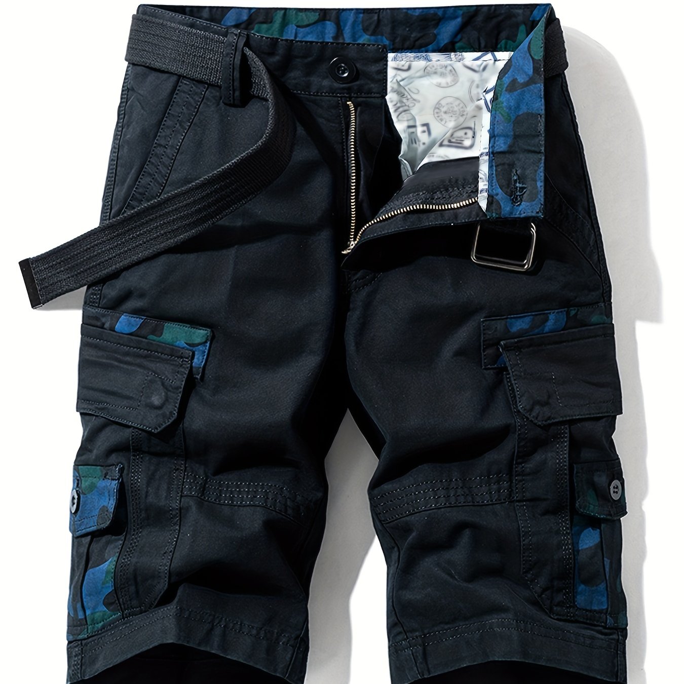 Men's Cargo Cotton Shorts For Summer Wear