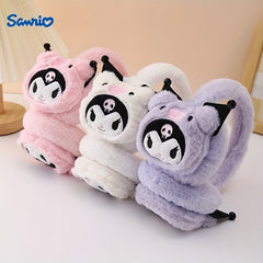 Kuromi Winter Earmuff Soft Ear Warmer Cartoon Stylish Outdoor Ear Cover