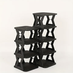 Folding Shoe Rack Bathroom Toilet Shoe Storage Shelf