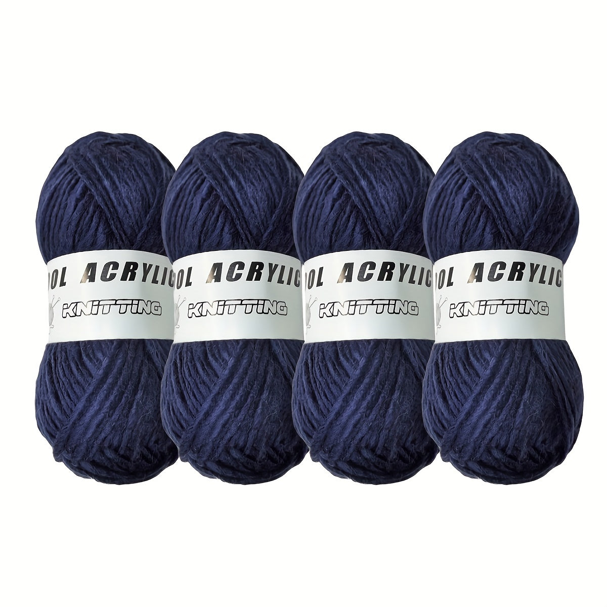 80% Acrylic 20% Wool Thick Wool Thread for Knitting Crocheting DIY