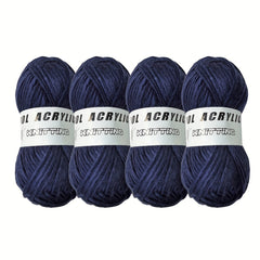 80% Acrylic 20% Wool Thick Wool Thread for Knitting Crocheting DIY