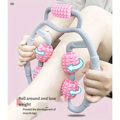Circular Massage Roller Multifunctional Fitness Yoga Leg Clip