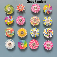 15pcs Mixed Color Gyroscope Toy Set for Kids Party Favors and Rewards