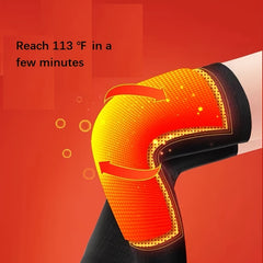 Warm Winter Knee Pads for Men and Women - Thick Thermal Leggings