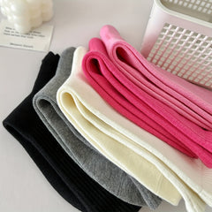 Letter Print Socks Mid Tube Women's Stockings