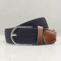Men's/Women's Elastic Stretch Casual Head PU Belt