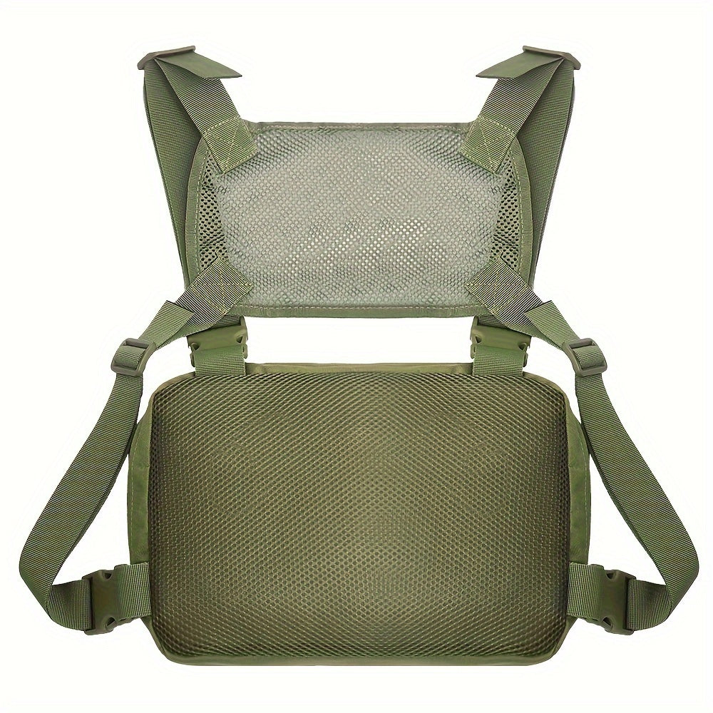 Outdoor Sports Chest Bag Mesh Breathable Chest Bag