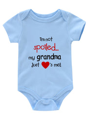 Newborn Infant Short Sleeve Romper Bodysuit for Baby Girls