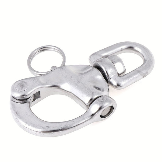 Stainless Steel Spring Shackle Quick Hanging Shackle Hook Buckle