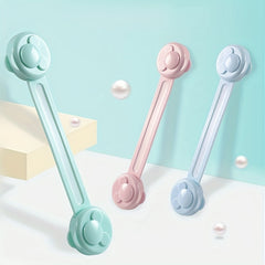 3pcs Baby Safety Locks Drawer Locks Multifunctional Baby Protection Locks