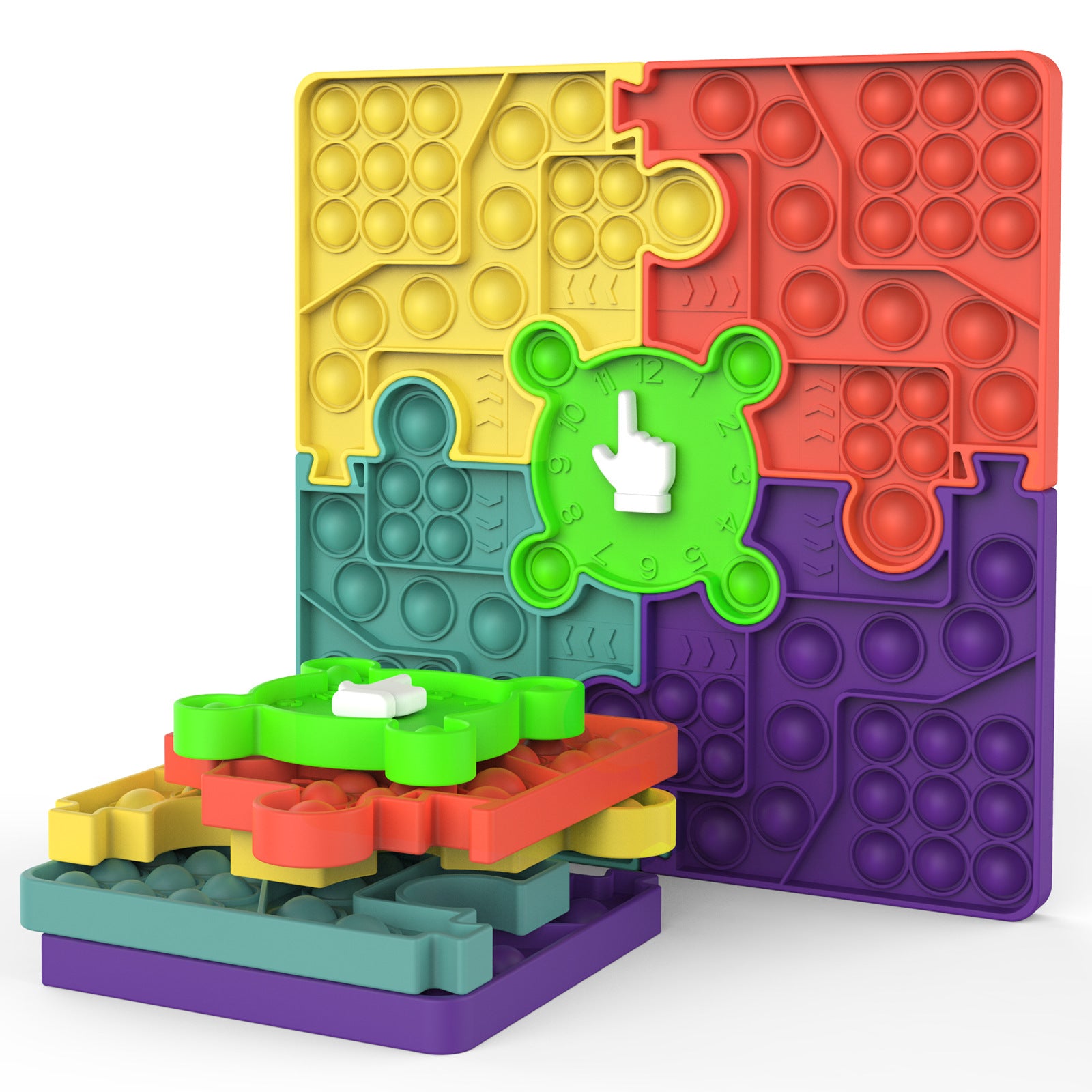 Large Pop Fidget Chess Board Toy Rabbit Year