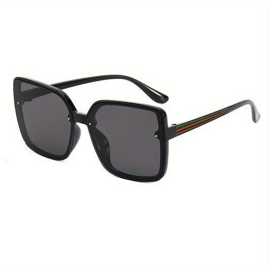 Oversized Square Frame Sunglasses Gradient Lens Glasses UV400