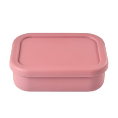 Silicone Leak-Proof 4 Compartment Lunch Box for School Office