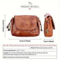 Leather Large Capacity Women's Change Bag Organizer