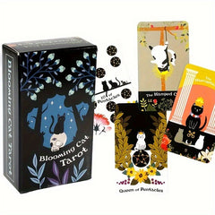 The Blooming Cat Tarot Family Gathering Board Game